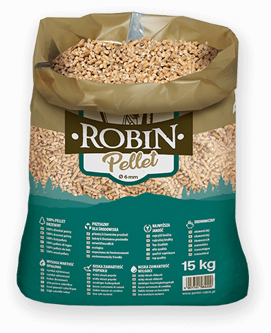 worek pelletu opałowego Robin do kupienia w Rudniku nad Sanem lub sklepie internetowym